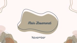 Mein Lesemonat November 2025